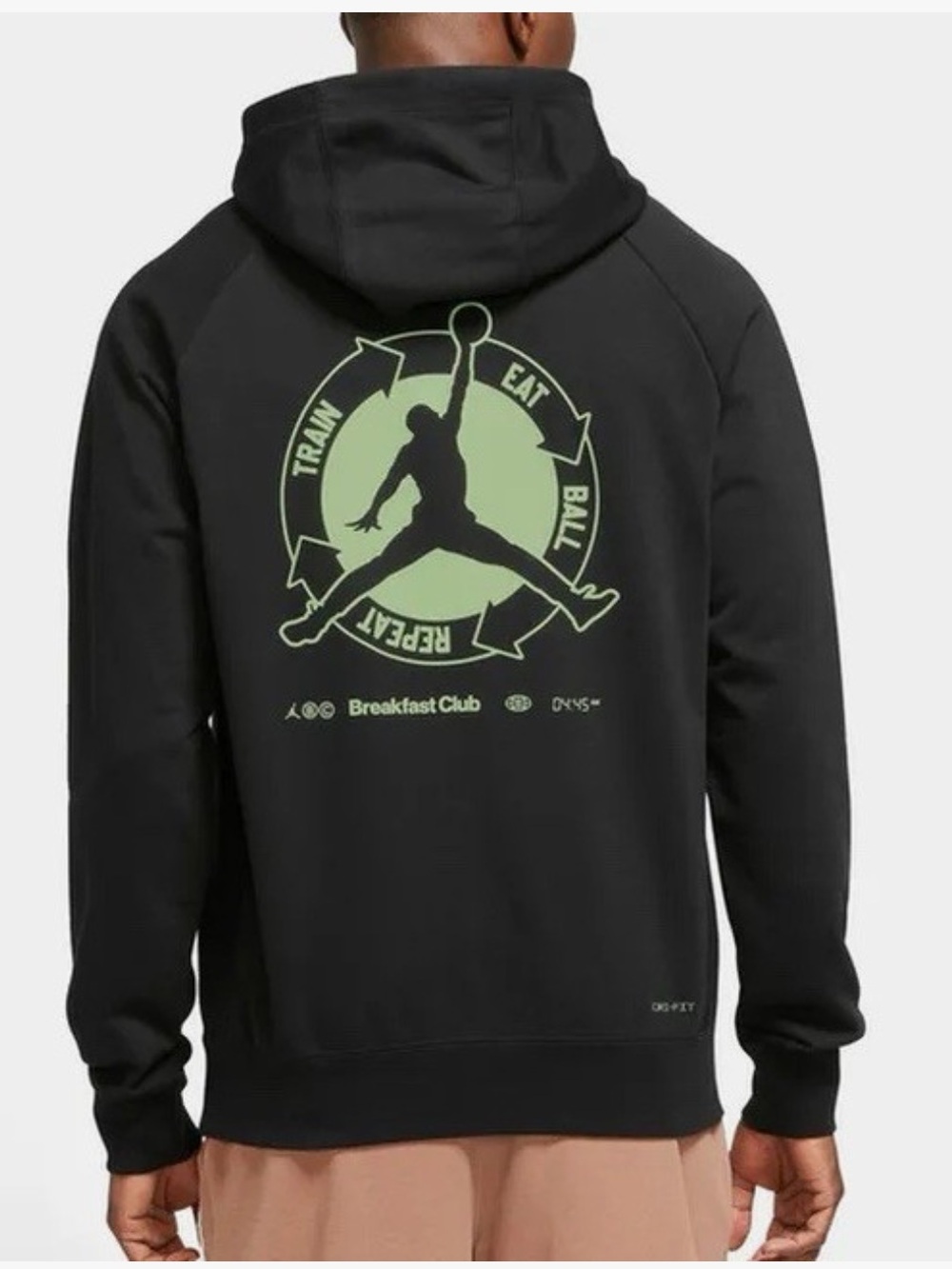 Nike Jordan Gym Chicago Breakfast Club Hoodie - XL